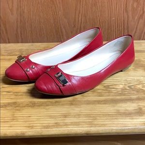 Nine West Red Flats